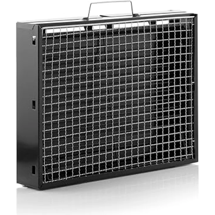 Klappbarer tragbarer Grill für die Verwendung mit Holzkohle BearBQ InnovaGoods – Bild 11