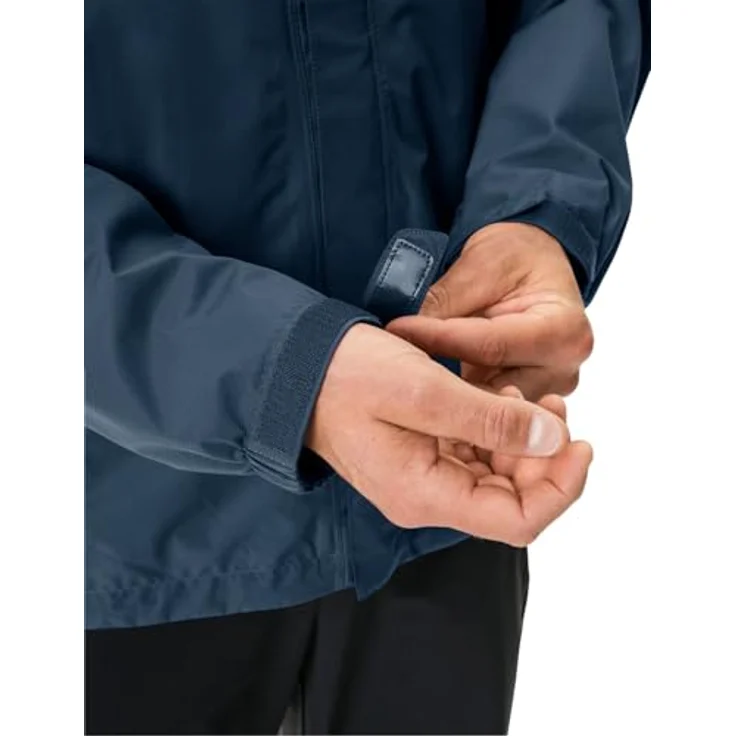 VAUDE Regenjacke, Leichte Wanderjacke, wasserdicht, winddicht und atmungsaktiv – Bild 6