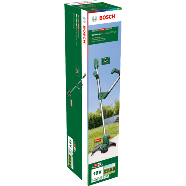 Bosch UniversalGrassCut 18V-26 06008C1D04 Power for All 18V Akku-Rasentrimmer ohne Akku ohne Ladegerät – Bild 8