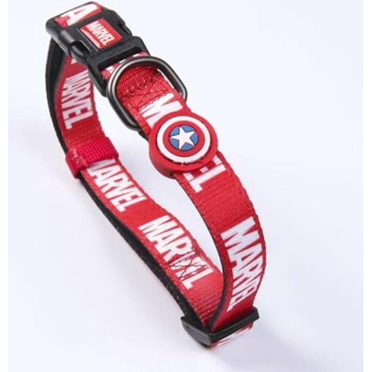 Cerdá for Fan Pets Hundehalsband mit Marvel Motiven, Größe S, aus 100% Polyester, strapazierfähig, gepolstert, offiziell lizenziert – Bild 5