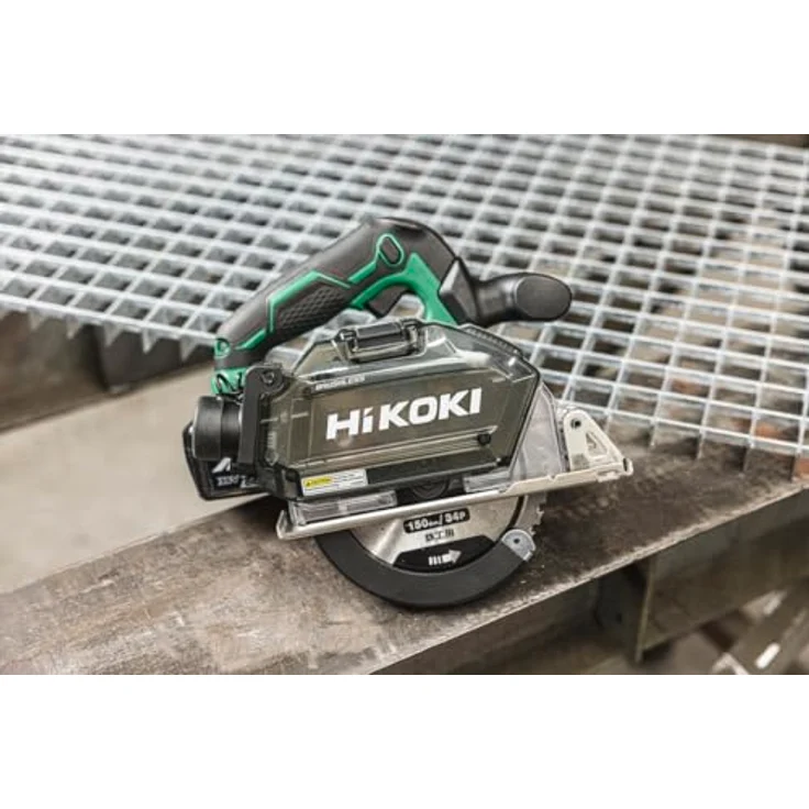 Hikoki Handkreissäge, Akku-Metallhandsäge mit 36 V bürstenlosem Motor, Kickback Protection und Silent-Funktion – Bild 4