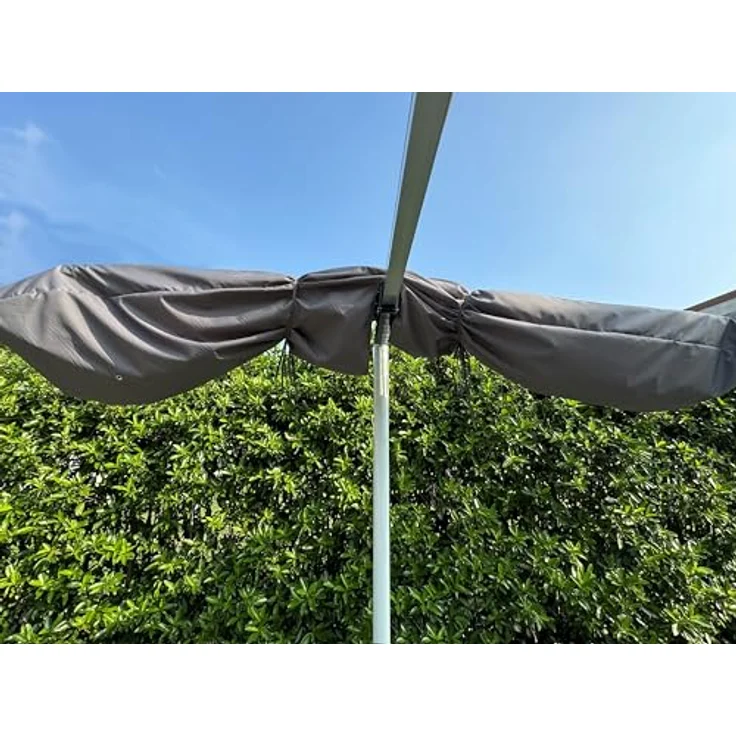 QUICK STAR Schutzhülle Premium für Standmarkisen Terrassenüberdachung Dubai, grau, aus Polyester, leichtgewichtig 0,5 kg – Bild 5