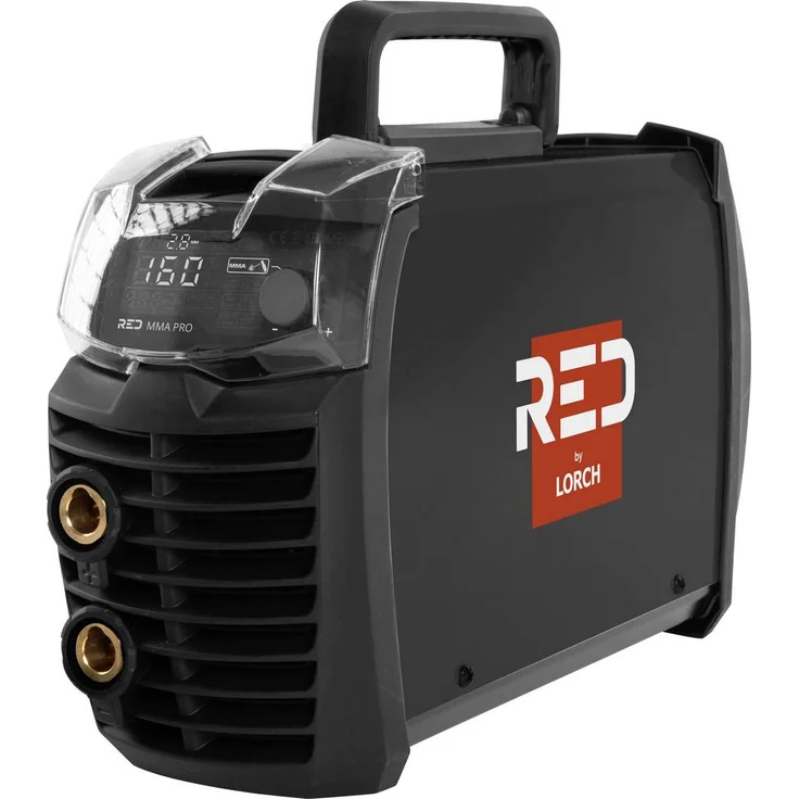Lorch RED MMA 160 Pro Elektroden-Schweißgerät, 10 - 160A, kompakt und handlich mit Hot Start und Pulsfunktion