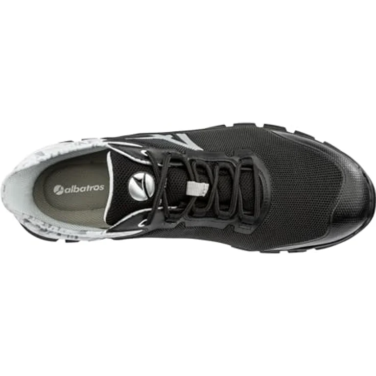 Albatros OCTANE GREY LOW Sicherheitsschuh, Größe 45, schwarz-grau – Bild 5
