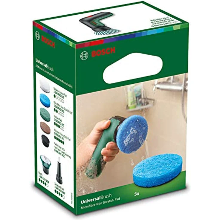 Bosch Professional Microfaser-Pad Blau ,  3er Pack – Bild 3