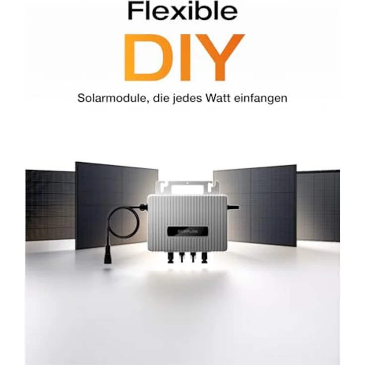 EF ECOFLOW EcoFlow Stream Mikro-Wechselrichter 800W, Intelligenter WLAN PV-Wechselrichter für 2 Solarpanele, IP67 wasserdicht, integrierter MPPT, App-Steuerung, 0% VAT – Bild 3