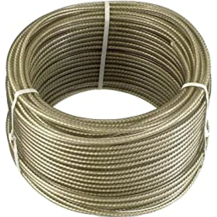 Connex Mehrzweck-Drahtseil, kunststoffummantelt, 30m x 3 mm