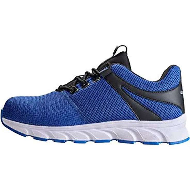 WiCa Sicherheits-Sneaker S1P ESD SRA Farbe: blau, schwarz abgesetzt Schuhweite: 10,5 (45)