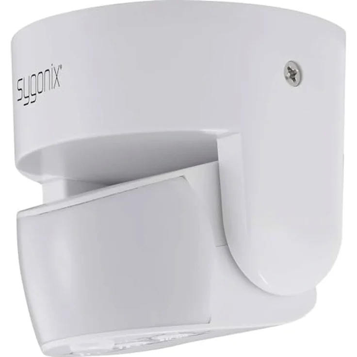 Sygonix SY-6440262, HF-Bewegungsmelder für Wand und Decke, 180° Erfassungswinkel, bis zu 1200 W schaltbar, IP65, Weiß – Bild 3