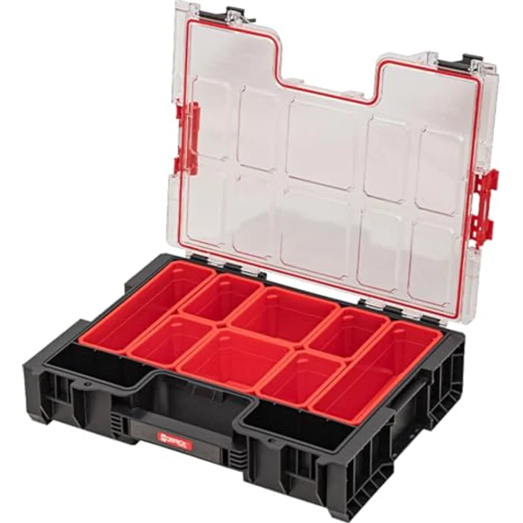 QBRICK System Werkzeugkoffer Qbrick System PRO 300 Organizer 452 x 358 x 110 mm 9 l stapelbar IP54 – Bild 2