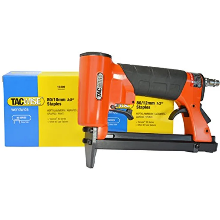 Tacwise 1288 A8016V Druckluft Polster Tacker mit 20.000 x 10–12 mm Heftklammern, verwendet Typ 80/4–16 mm Heftklammern