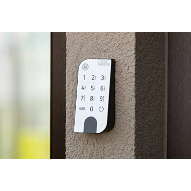 BURG-WÄCHTER Elektronisches Türschloss secuENTRY für Haustüren, Bedienung mit Zahlencode, App oder Funkschlüssel, Inkl. Zylinder, ENTRY Home 5001 PIN, Schwarz/Weiß – Bild 4