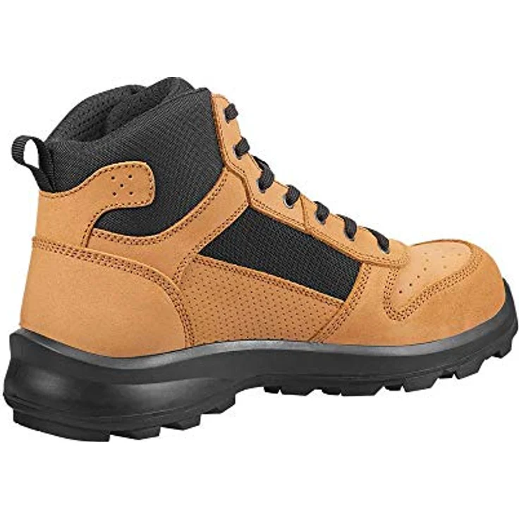 Carhartt Michigan Sneaker Mid S1P, Sicherheitsschuh mit glasfaserverstärktem Zehenbereich, braun, Grösse 37 – Bild 3