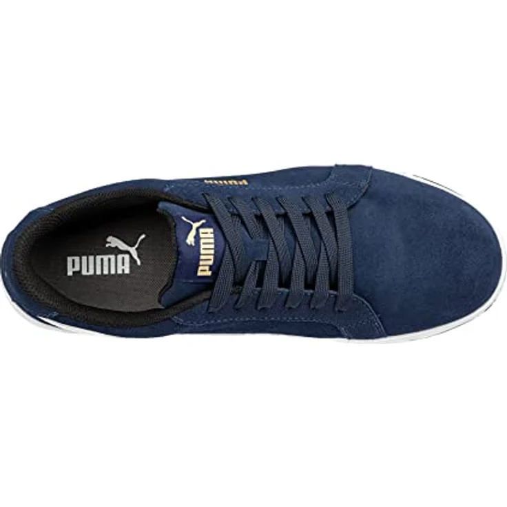 PUMA Safety Sicherheitsschuh, Velourleder mit HERITAGE Sohle in Schwarz – Bild 6