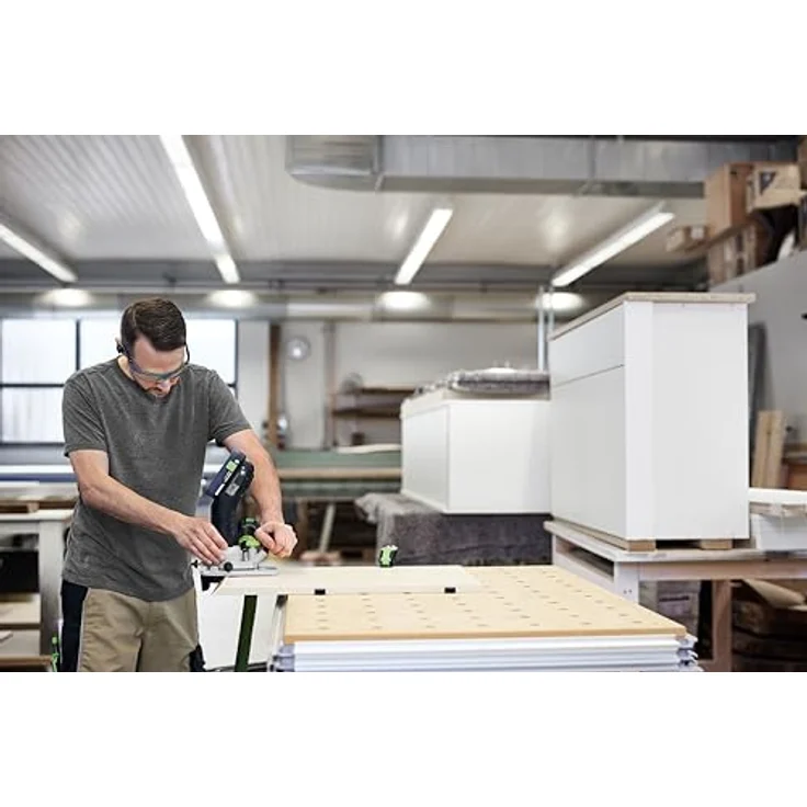 Festool MFKC 700 KA EB-Basic, Akku-Modul-Kantenfräse mit bürstenlosem EC-TEC-Motor, 0° bis 45° Fräseinstellung, integrierte Absaugung, 8 mm Spannzange – Bild 8