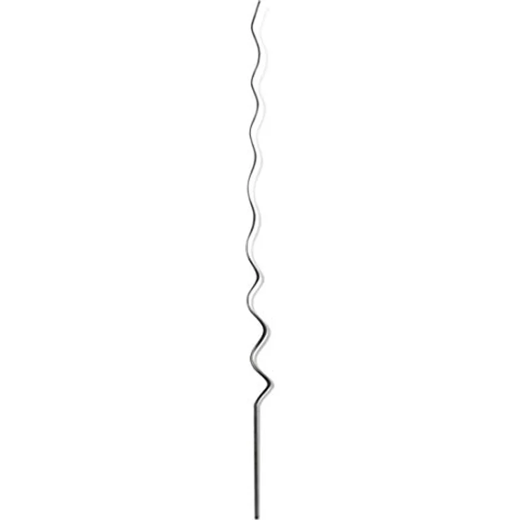 Novatool Tomatenspiralstäbe, 50er Set, verzinkte Rankhilfe für Tomaten und Kletterpflanzen, 150 cm x 5 mm Ø – Bild 3