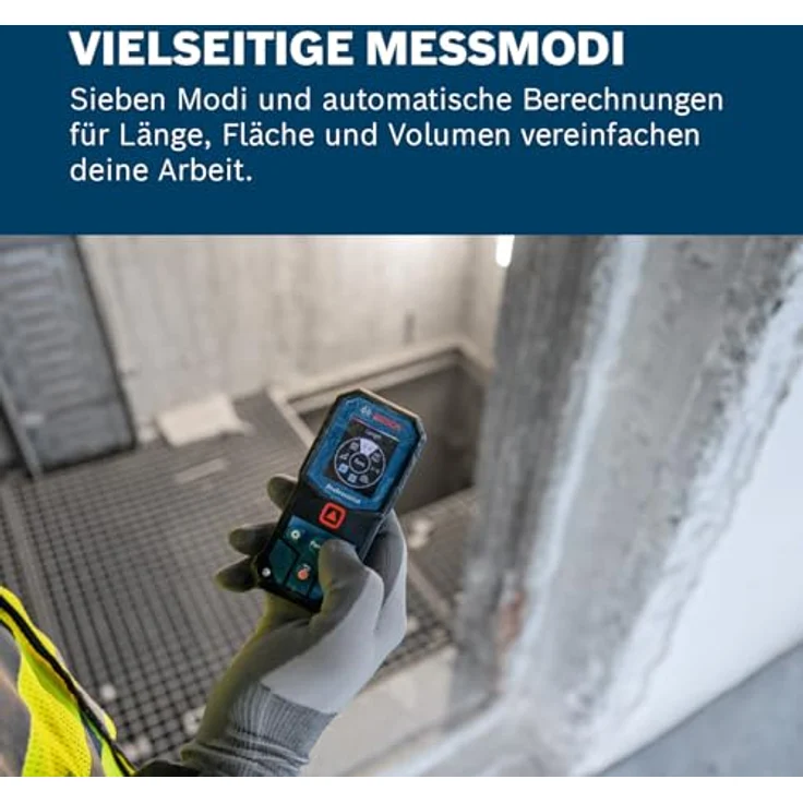 Bosch Professional GLM 40-31, Laser-Entfernungsmesser mit 40m Reichweite, robust und IP65-zertifiziert – Bild 5