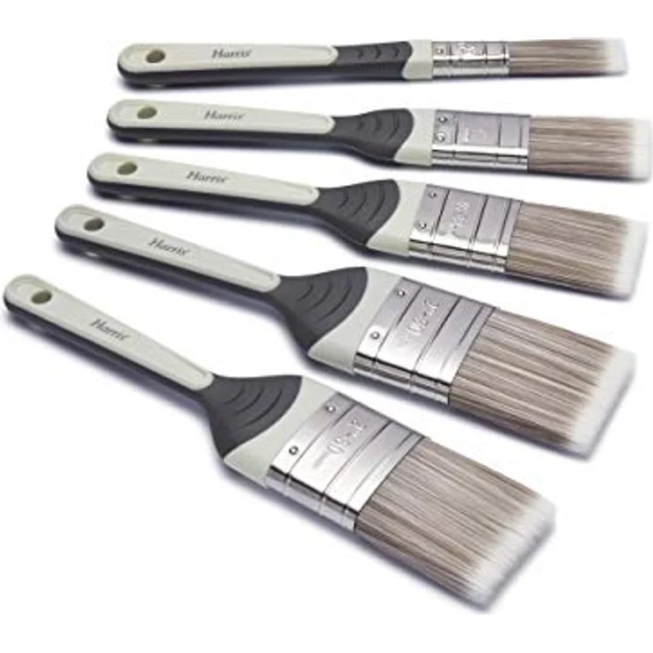 Harris Seriously Good No Loss Pinsel für Wände und Decken, 5 Stück, 1,3 cm, 2,5 cm, 3,8 cm, 5,1 cm – Bild 1