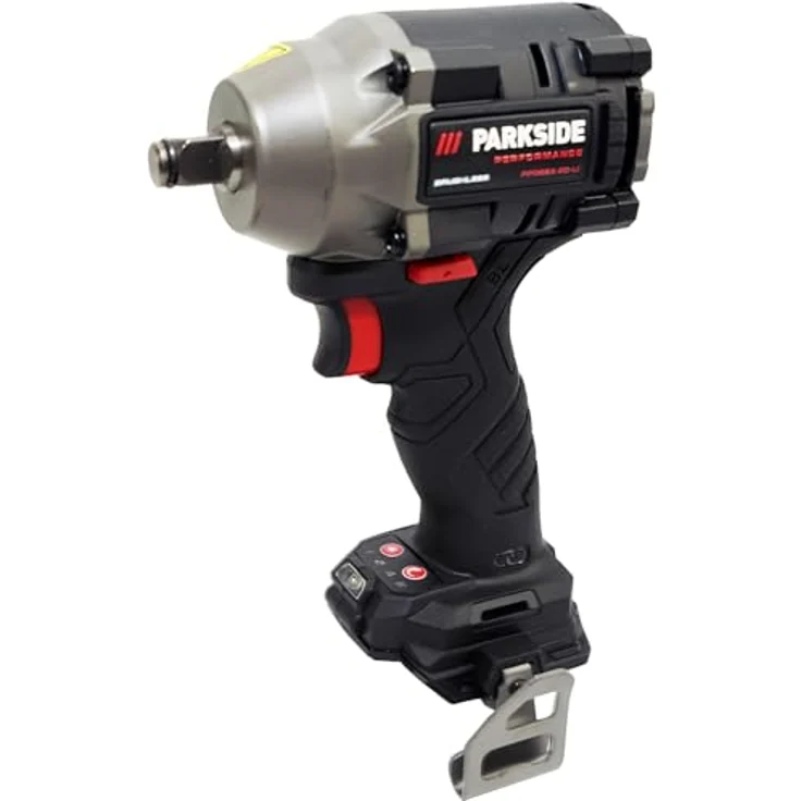 HEADNMORE® Bundle - PARKSIDE PERFORMANCE® 20V Akku ½ Schlagschrauber PPDSSA 20 mit 600 Nm, bürstenlosem Motor, LED-Arbeitsleuchte und Schlüsselanhänger – Bild 1
