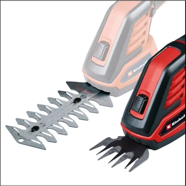 Einhell 3,6V Akku-Gras- und Strauchschere GC-CG 3,6/70 Li mit Softgrip und Teleskopverlängerung – Bild 2