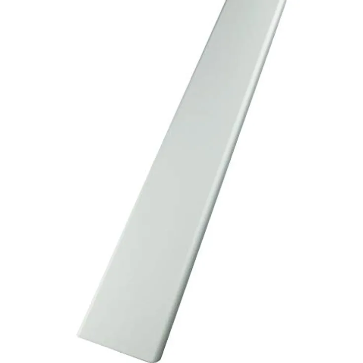 Fuchs Design Abschlussprofil für 8 cm starke Glasbausteine Aluminium satiniert - 1,25 m Länge