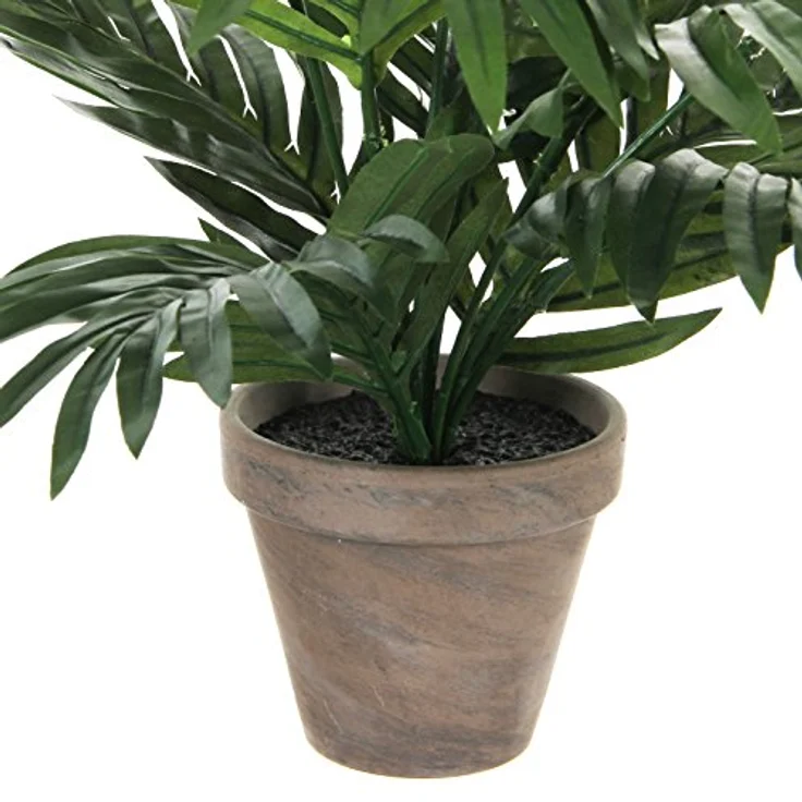 Mica Kunstpflanze Areca Palme im Topf grün, 45 x – Bild 2