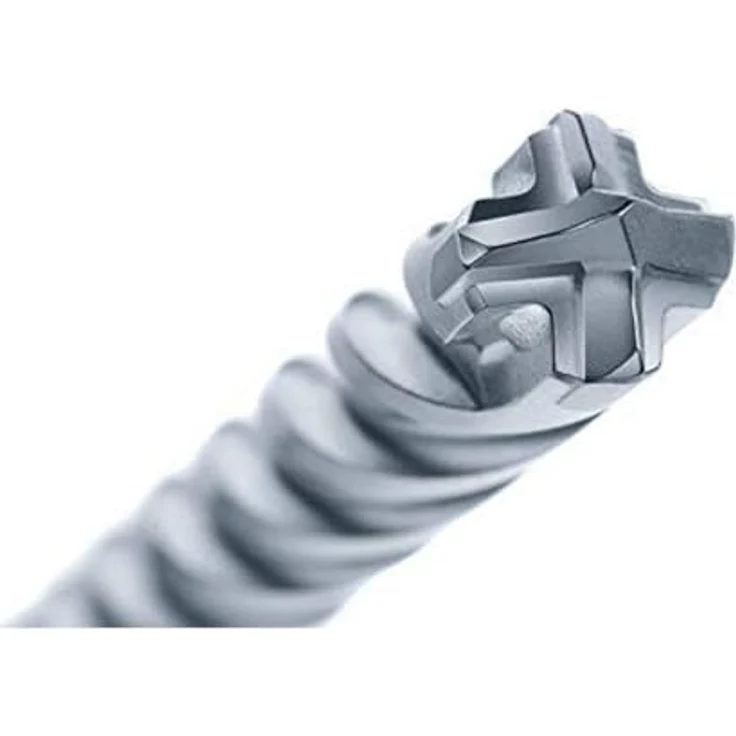 Fischer 549961 Bohrer Trapano, 22/400/450 mit vollhartmetallspitze, verstärktem Kern und vier Schneidkanten für erhöhte Stabilität – Bild 5