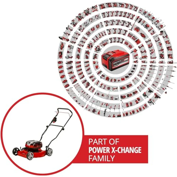 Einhell Akku-Rasenmäher GE-CM 36-48 Li M-Solo, ohne Akku und Ladegerät - 3413054 – Bild 2