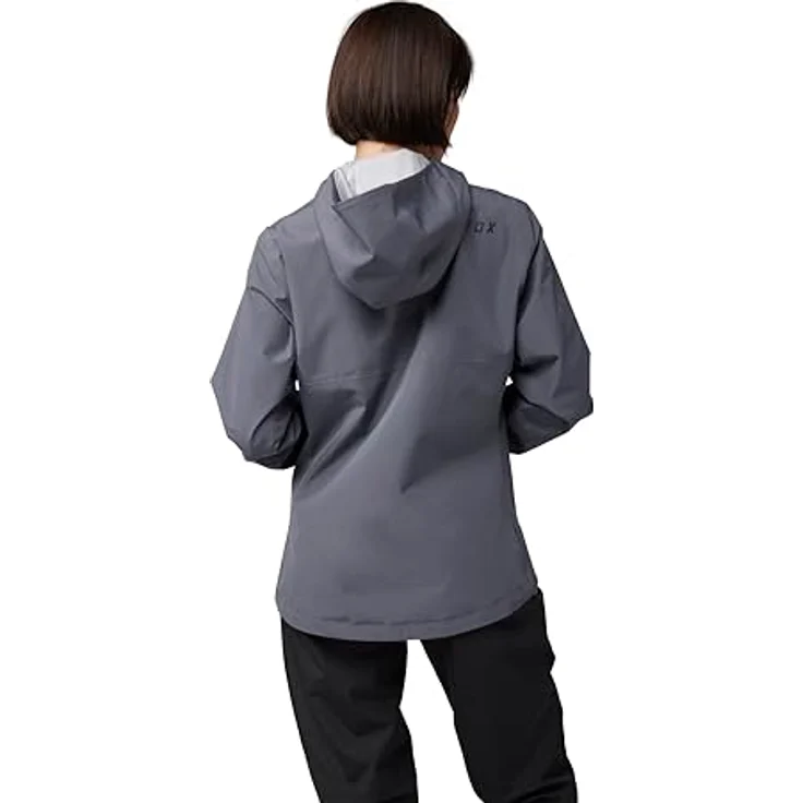 Fox JACKET 24 W RANGER 2.5L WATER GRAPH, Damen Velojacke mit Wetterschutz, grau, Größe L – Bild 2
