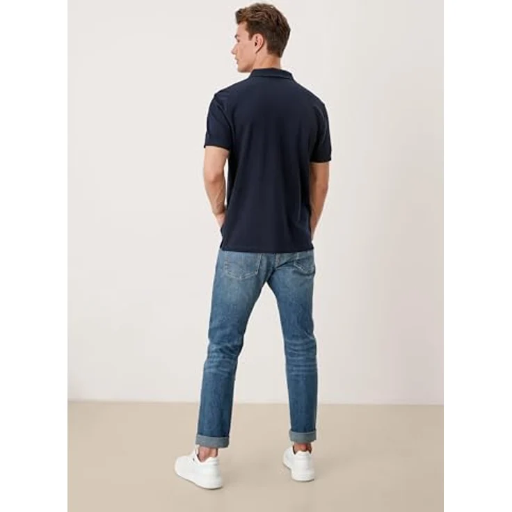 s.Oliver Poloshirt mit Logostickerei, Jersey Baumwolle, hüftlang, basic geschnitten – Bild 9