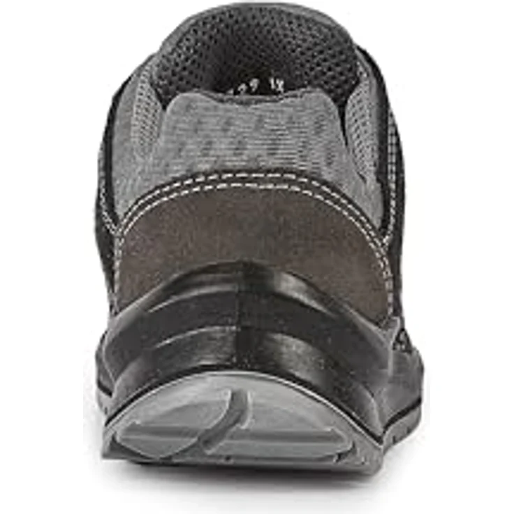 U-POWER Sicherheitshalbschuh CARLOS S1P SRC, atmungsaktives Veloursleder, gelochte Aluminiumkappe, durchtrittsichere Zwischensohle, rutschhemmende Sohle, Größe 38 – Bild 3