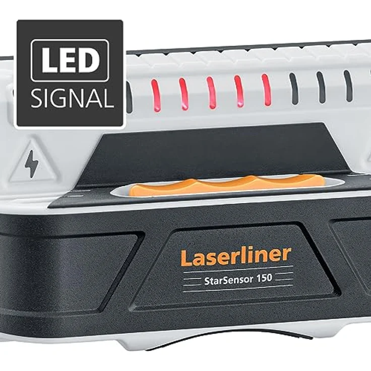 LASERLINER StarSensor 150 080.977A, Elektronisches Leitungsortungsgerät mit max. Ortungstiefe 40 mm und LED-Anzeige – Bild 3