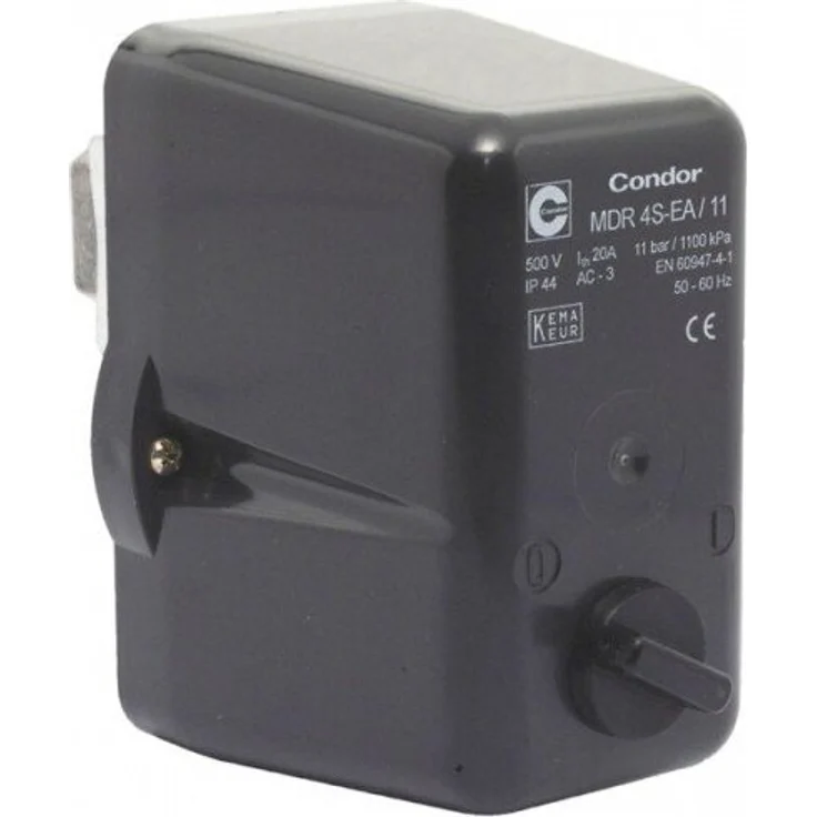 ELMAG Druckschalter CONDOR MDR 4/11 bar, 400 Volt, Schutzart IP 44 für Kompressoren bis 5,5 kW
