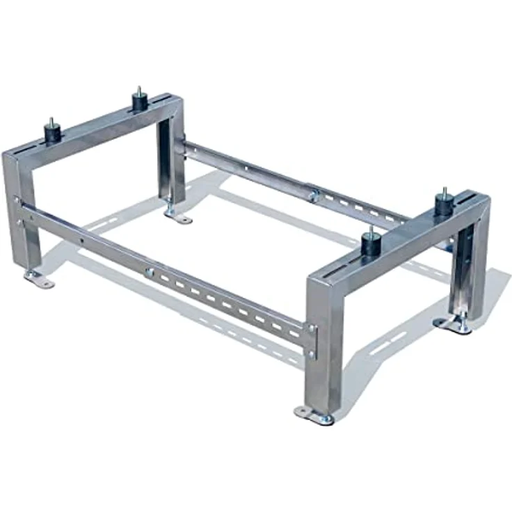 Firend Klimaanlage Wärmepumpe Bodenständer Halterung SL500X 500kg, Edelstahl 1.4301 2mm, geeignet für Außenaufstellung – Bild 1