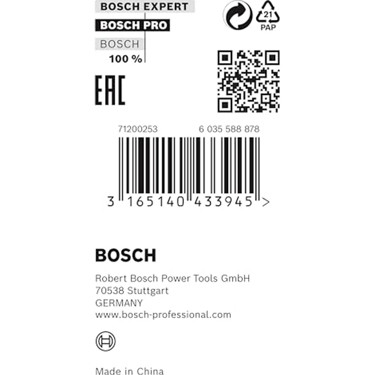 Bosch Professional Reduzierring für Kreissägeblätter, 25,4 x 20 x 1,8 mm, 2600100228 – Bild 4