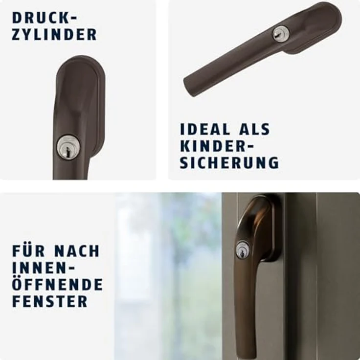 ABUS Abschließbarer Fenstergriff FG300 B AL0125 – Bild 4