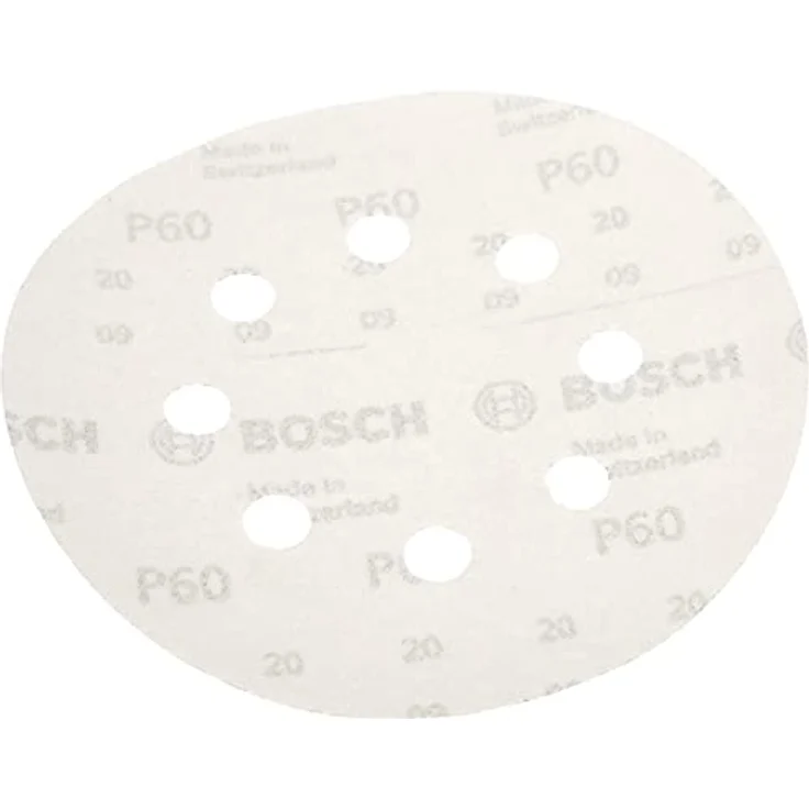 Bosch DIY Schleifblatt verschiedene Materialien für Exzenterschleifer (25 Stück, Ø 125 mm, Körnung 60) - Preisvergleich – Bild 4