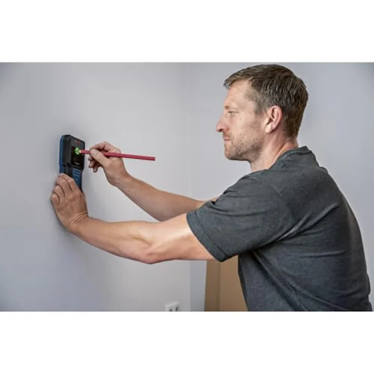 Bosch Professional GMS 100-23, Leitungsortungsgerät mit IP54 Schutz, Markierungsloch für Metall und stromführende Kabel – Bild 8