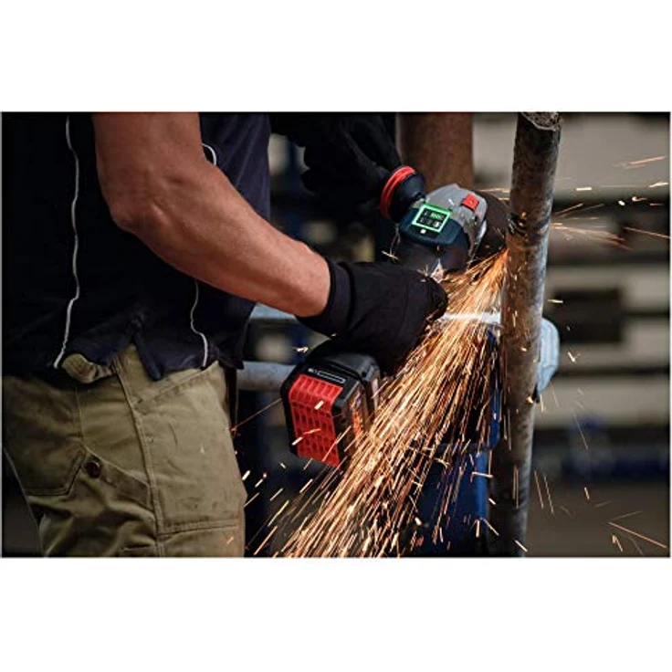 Bosch Professional 18V System Akku Winkelschleifer GWS 18V-10 PSC Leerlaufdrehzahl: 4.500 - 9.000 min-1, Scheiben-Ã˜: 125 mm, ohne Akkus und Ladegerät, in L-Boxx 125 mm Akku – Bild 6