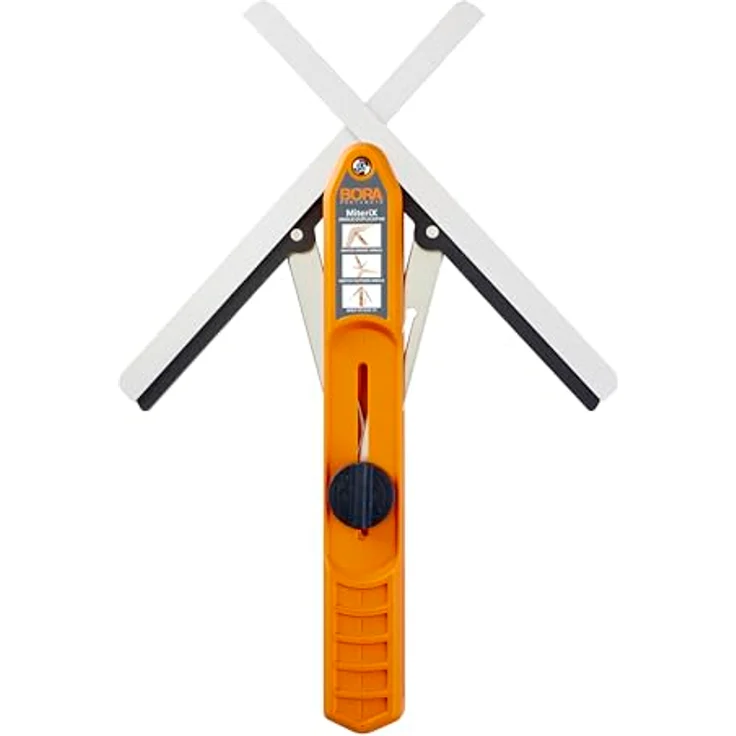 BORA MiteriX Winkel Aluminium Holz Duplikator 530401, Präziser Gehrungswinkelmesser in Aluminium, ideal für Tischlerarbeiten – Bild 1
