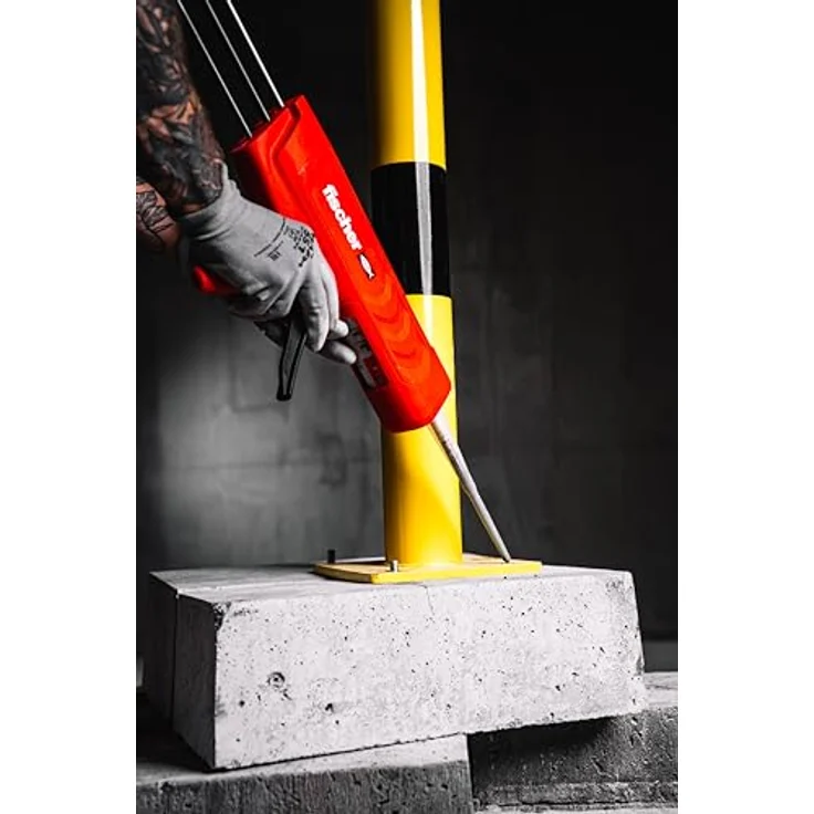 Fischer Handauspressgerät fis dm s Pro, ergonomische Kartuschenpistole für 150-390 ml Kartuschen aus glasfaserverstärktem Kunststoff – Bild 5