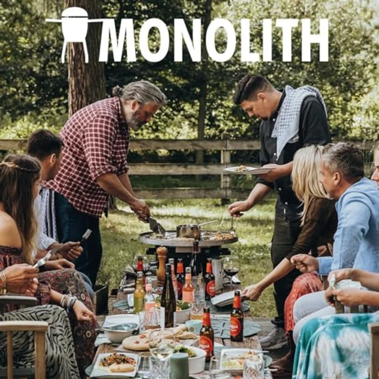 Monolith ICON Holzkohlegrill - Der Kamado Holzkohlegrill/Tischgrill für Unterwegs – Bild 10