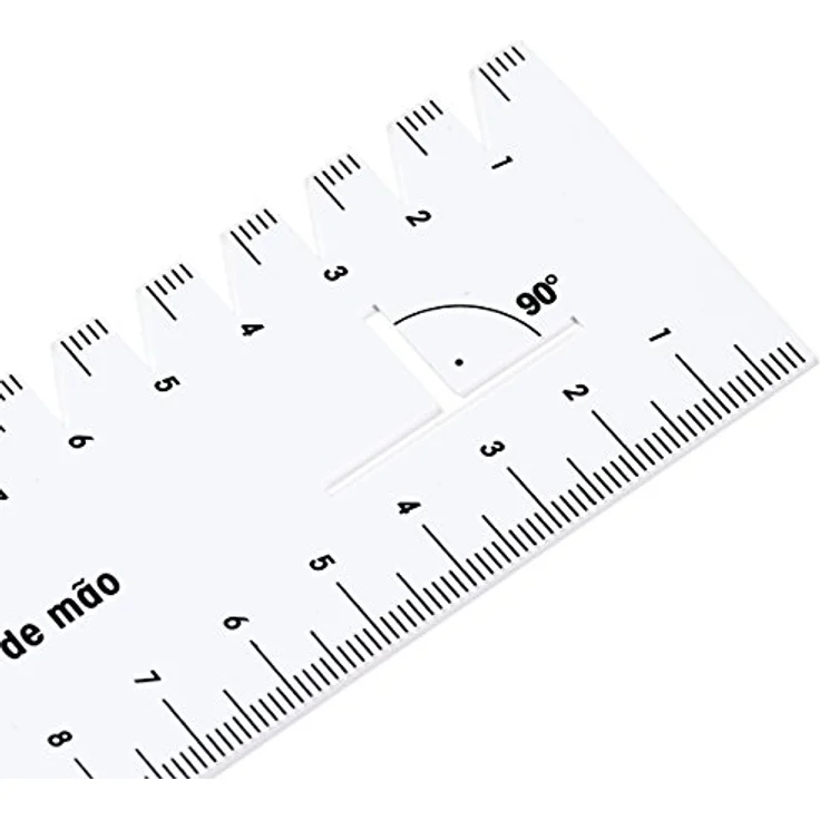 Prym, weiß 610731 Handmaß mini, plastik, 11.5 x 4 x 0.1 cm – Bild 4