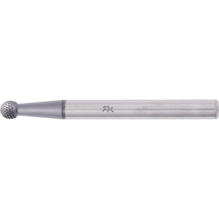 PFERD TOOLS 21211074 Hartmetallfrässtift, Ø 3mm, Länge 33mm, Arbeits-Länge 2mm, vibrationsarm, HICOAT-Beschichtung für hohe Zerspanungsleistung
