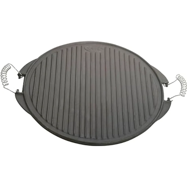 PaellaWorld Grillplatte, Gusseisen, Ø 25 cm, schwarz – Bild 2