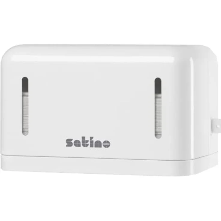 Satino Papierhandtuchspender Mini PT4, platzsparend für kleine und mittlere Waschräume, made in Germany – Bild 1