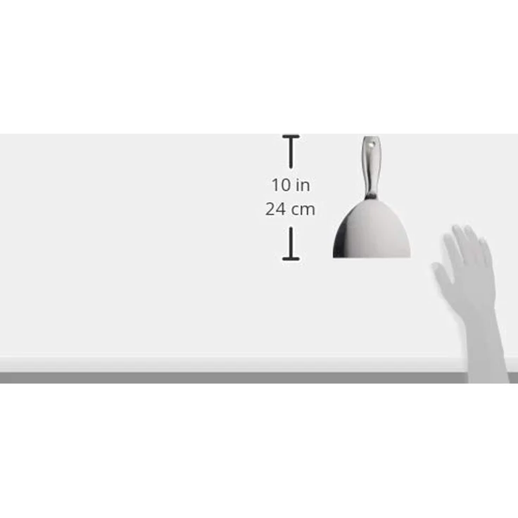 Amazon Basics - Schmalspachtel, 15.24 cm, einteilig, Edelstahl – Bild 4