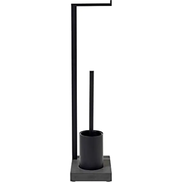Blomus Menoto Toilettenbutler, Schwarz, One Size