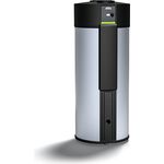 Kermi x-change fresh 300 A I Trinkwasserwärmepumpe W20201, 258 Liter emaillierter Speicher, energieeffizient mit A+, inkl. integrierter Solarthermie und 2 kW Elektro Zusatzheizung