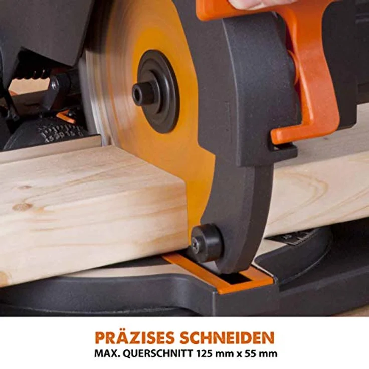 Evolution Power Tools - R210CMS Mehrzweck-Gehrungssäge, 210 mm (230 V) – Bild 8